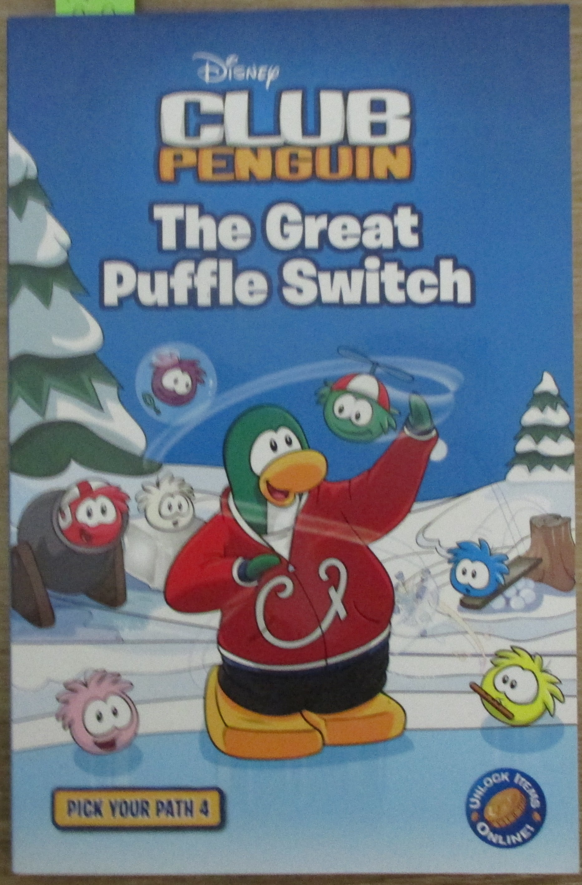 Disney The Great Puffle Switch: Club Penguin Pick Your Path #4