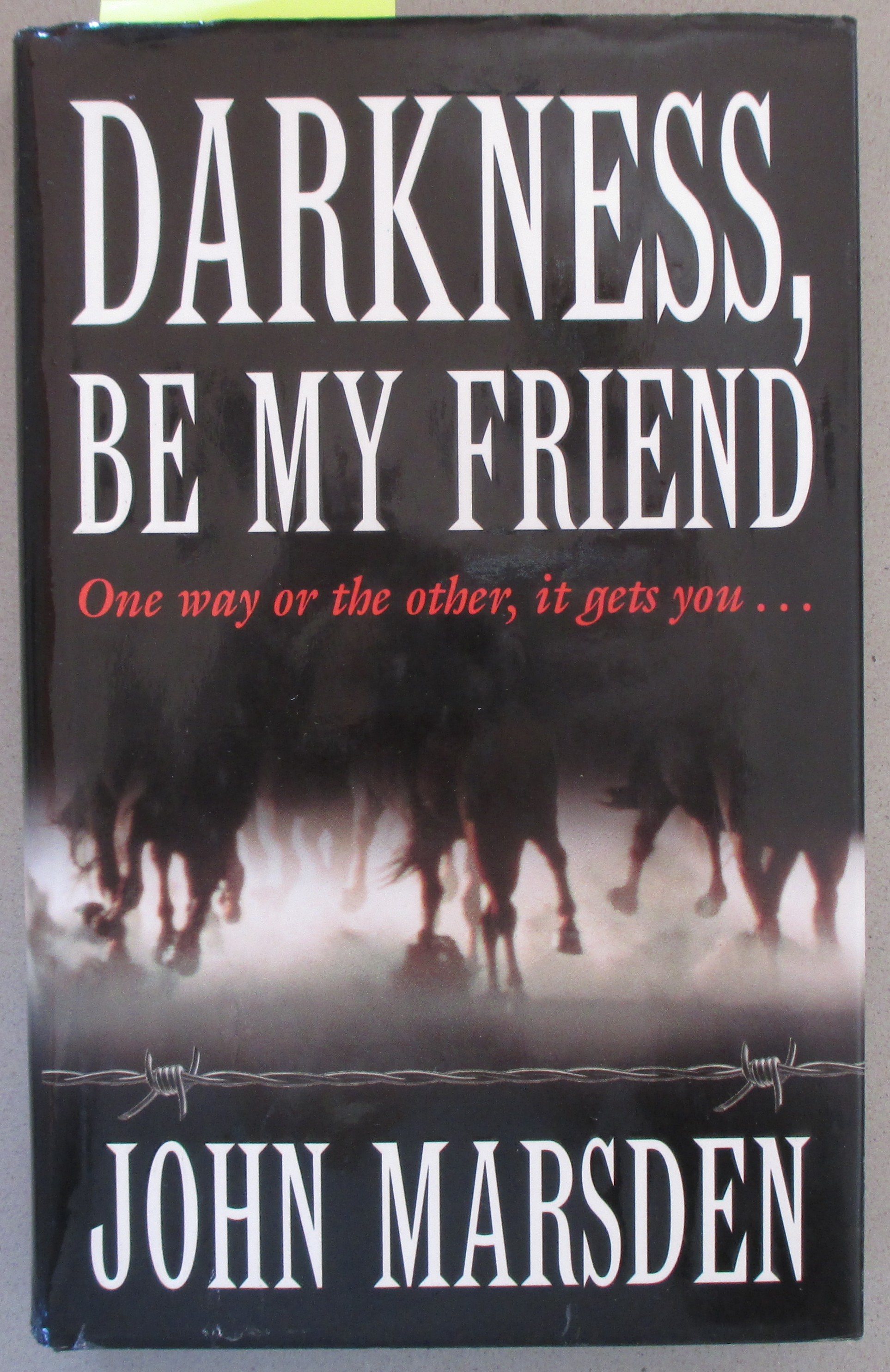 Darkness, Be My Friend: Tomorrow Series #4