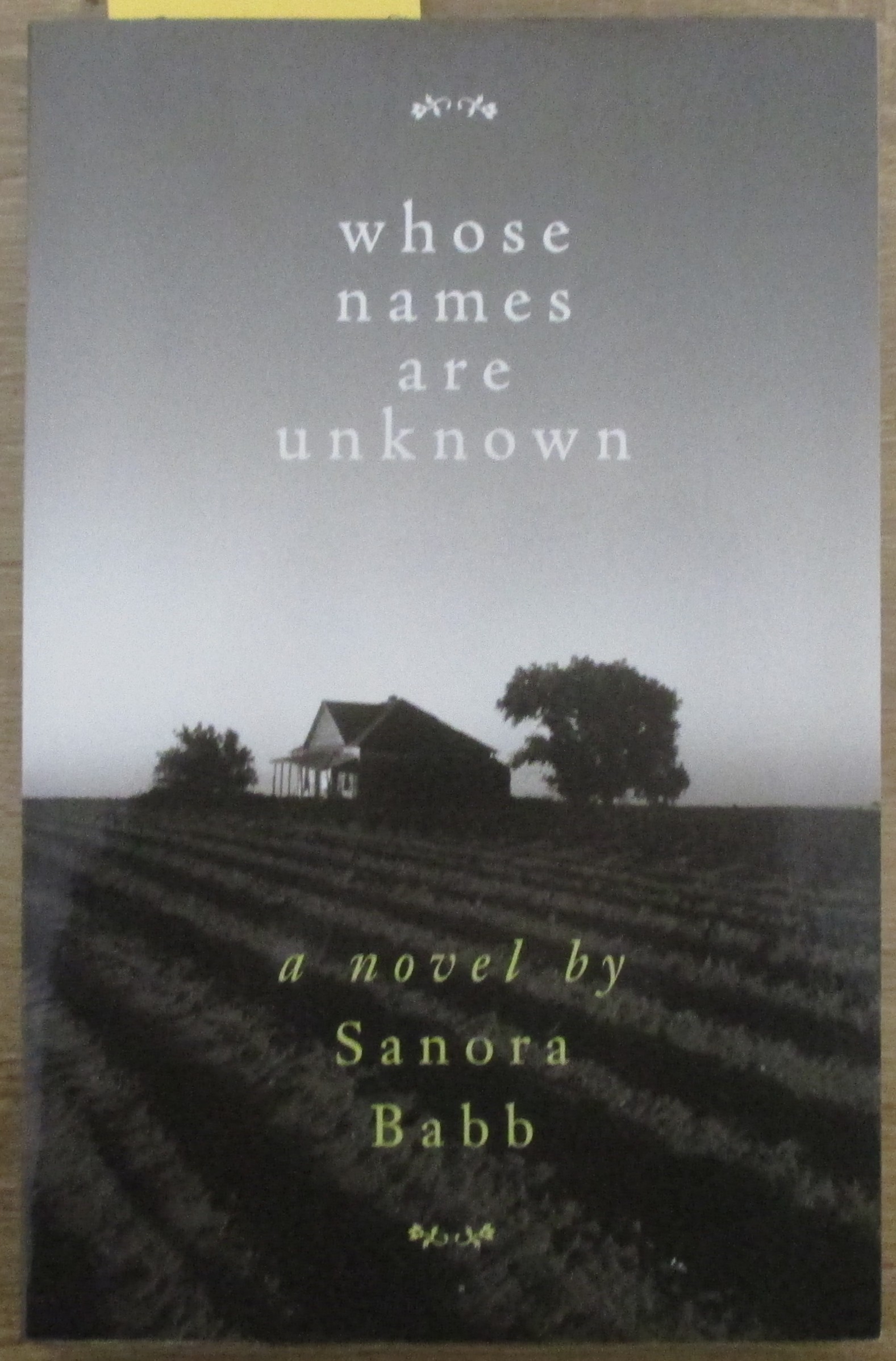 Whose Names Are Unknown