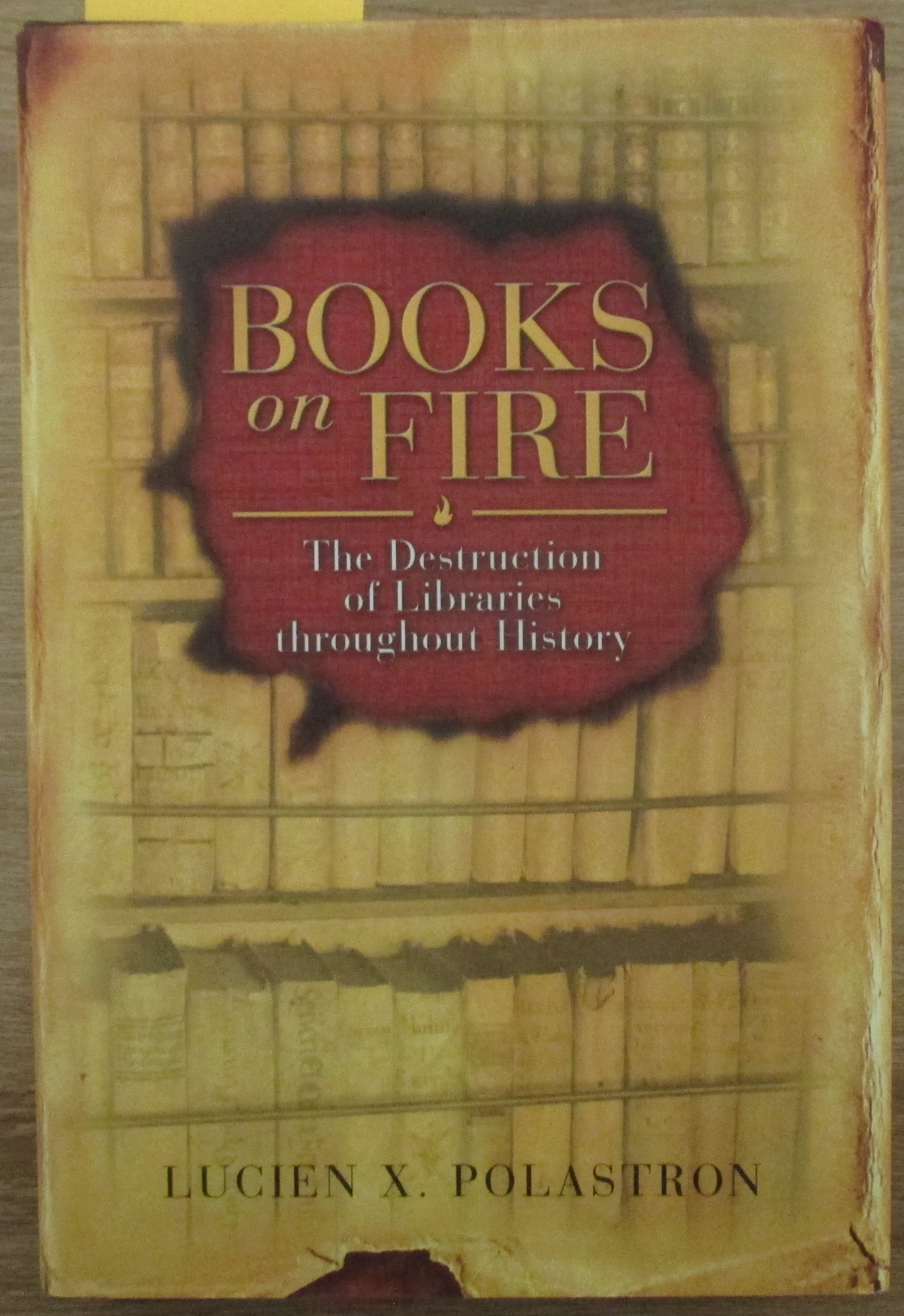 Books on Fire: The Destruction of Libraries Throughout History