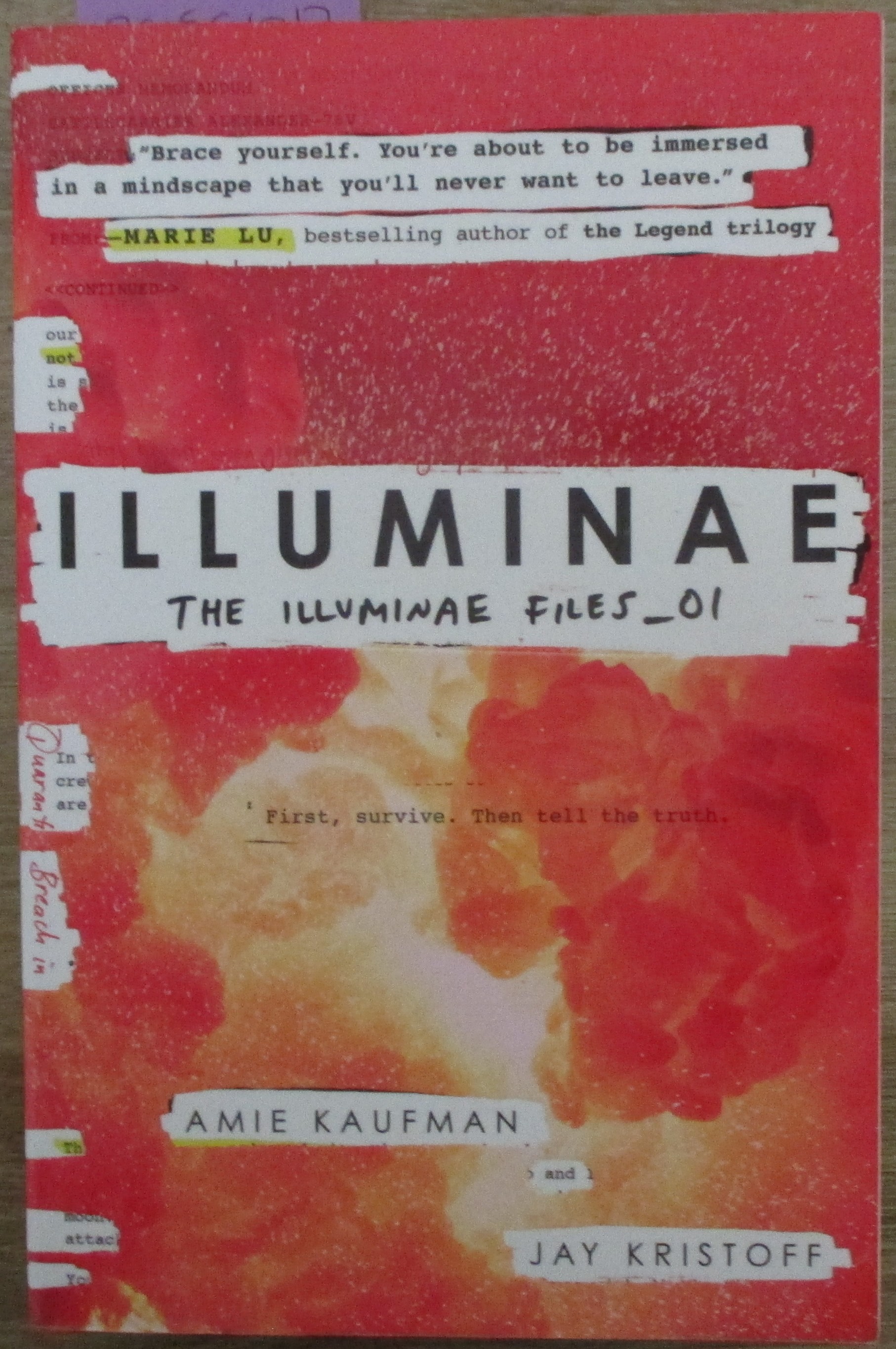 Illuminae: The Illuminae Files01
